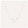 Stroili Collana Punto Luce Claire Oro Bianco Cubic Zirconia