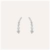 Stroili Orecchini Pendenti Claire Oro Bianco Cubic Zirconia