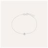 Stroili Bracciale Christelle Oro Bianco Cristallo