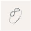 Stroili Anello Fantasia Claire Oro Bianco Cubic Zirconia
