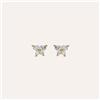 Stroili Orecchini Lobo Bon Ton Oro Giallo Cubic Zirconia