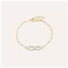 Stroili Bracciale Christelle Oro Giallo Cristallo