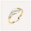 Stroili Anello Fascia Sophia Oro Bicolore Diamante
