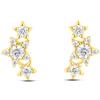 Stroili Orecchini Lobo Bon Ton Oro Giallo Cubic Zirconia