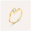 Stroili Anello Solitario Claire Oro Giallo Cubic Zirconia