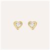 Stroili Orecchini Lobo Bon Ton Oro Giallo Cubic Zirconia