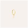 Stroili Mono Orecchino A Cerchio Toujours Oro Giallo Cubic Zirconia