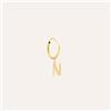 Stroili Mono Orecchino A Cerchio Toujours Oro Giallo Cubic Zirconia