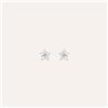 Stroili Orecchini Lobo Bon Ton Oro Bianco Cubic Zirconia