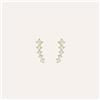 Stroili Orecchini Lobo Bon Ton Oro Giallo Cubic Zirconia