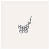 Stroili Pendente Poème Oro Bianco Cubic Zirconia