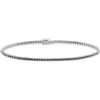 Stroili Bracciale Tennis L'homme Diamant Oro Bianco Diamante
