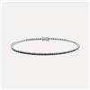 Stroili Bracciale Tennis L'homme Diamant Oro Bianco Diamante