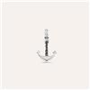 Stroili Pendente L'homme Diamant Oro Bianco Diamante