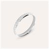 Stroili Fede Classica Diamantata 3 mm Oro Bianco
