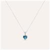 Stroili Collana Punto Luce Amélie Oro Bianco Topazio Cubic Zirconia