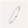 Stroili Anello Riviere Claire Oro Bianco Cubic Zirconia