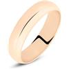 Stroili Fede Mantovana Leggera 6 mm Oro Rosa