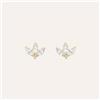 Stroili Orecchini Lobo Bon Ton Oro Giallo Cubic Zirconia