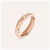Stroili Fede Classica Leggera Diamantata 4 mm Oro Rosa