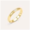 Stroili Fede Classica Leggera 3.2 mm Oro Giallo Diamante