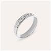 Stroili Fede Classica Diamantata 4 mm Oro Bianco