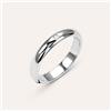 Stroili Fede Classica Leggera 3.6 mm Oro Bianco Diamante