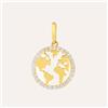 Stroili Pendente Poème Oro Giallo Cubic Zirconia