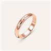 Stroili Fede Classica Leggera 3.6 mm Oro Rosa Diamante