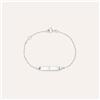 Stroili Bracciale Con Targhetta Holy Oro Bianco
