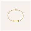 Stroili Bracciale Con Targhetta Holy Oro Giallo