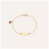 Stroili Bracciale Con Targhetta Holy Oro Giallo