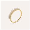 Stroili Anello Riviere Gabrielle Oro Giallo Perla D'Acqua Dolce Cubic Zirconia