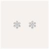 Stroili Orecchini Lobo Bon Ton Oro Bianco Cubic Zirconia
