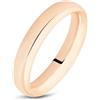 Stroili Fede Comoda Leggera 4 mm Oro Rosa