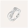 Stroili Anello Fascia Sophia Oro Bianco Diamante