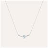 Stroili Collana Punto Luce Amélie Oro Bianco Topazio Cubic Zirconia