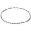 Stroili Bracciale Catena L'homme Or Oro Bianco