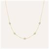 Stroili Collana Multi Punto Luce Claire Oro Giallo Cubic Zirconia
