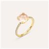 Stroili Anello Solitario Amélie Oro Giallo Quarzo Cubic Zirconia