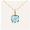 Stroili Collana Punto Luce Amélie Oro Giallo Topazio Cubic Zirconia