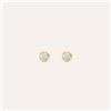 Stroili Orecchini Lobo Punto Luce Claire Oro Giallo Cubic Zirconia