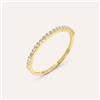 Stroili Anello Riviere Claire Oro Giallo Cubic Zirconia