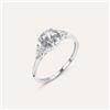 Stroili Anello Trilogy Claire Oro Bianco Cubic Zirconia