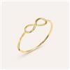 Stroili Anello Infinito Beverly In Oro Giallo