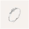 Stroili Anello Riviere Claire Oro Bianco Cubic Zirconia