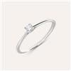Stroili Anello Solitario Grace Oro Bianco Diamante