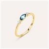 Stroili Anello Solitario Amélie Oro Giallo Topazio Cubic Zirconia