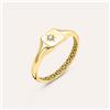 Stroili Anello Chevalier Beverly Oro Giallo Cubic Zirconia