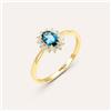 Stroili Anello Solitario Kate Amélie Oro Giallo Topazio Cubic Zirconia